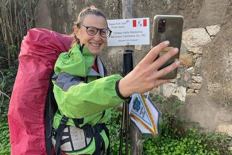 Sara Bonfanti completa il Sentiero Italia. 7.200 km in 7 mesi 